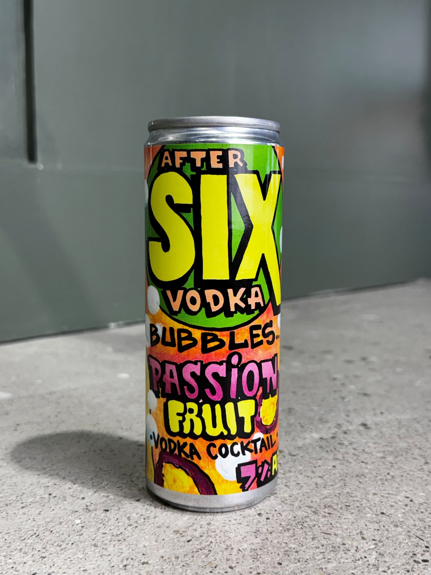 After Six Vodka Bubbles Passion Fruit (7%alc.vol.355ml)