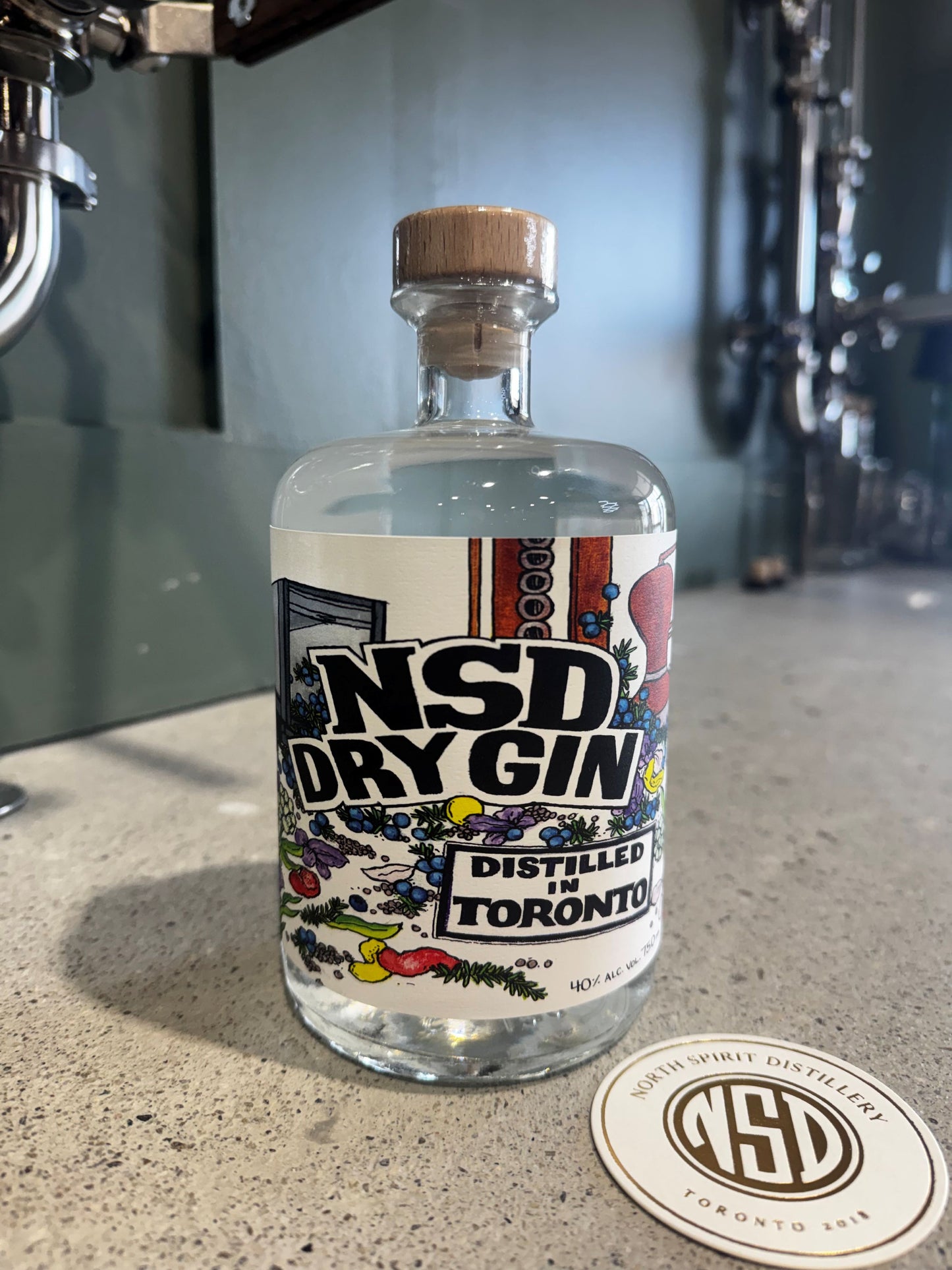 NSD Dry Gin (40%alc.vol.750ml)