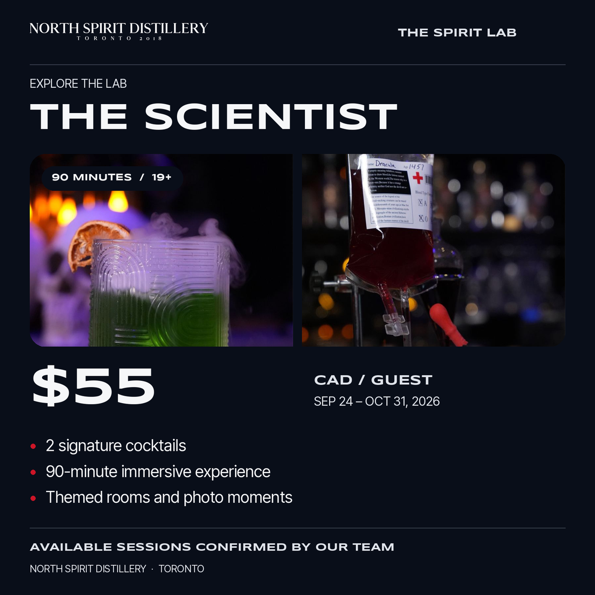 THE SPIRIT LAB - TICKET PASS